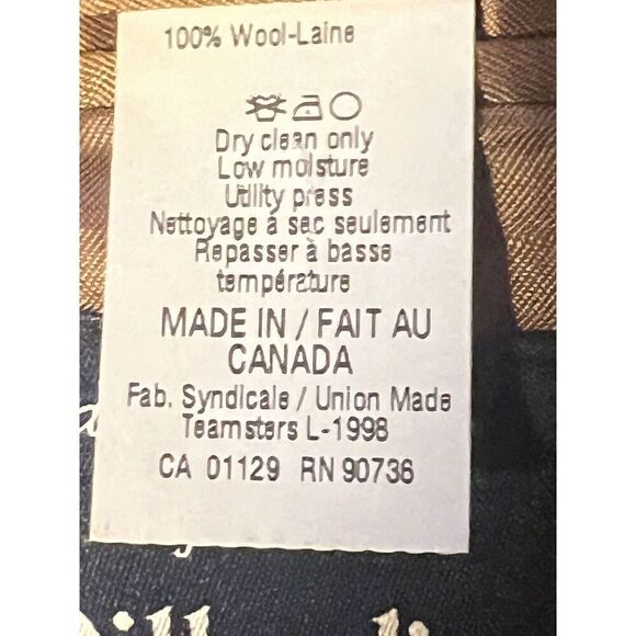 Ralph Lauren Dillard's 40 L Exc Pinstriped 100% Wool Sport Coat Vintage 1998 - Picture 6 of 8